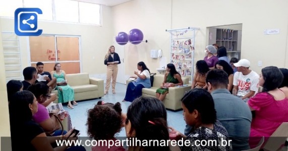 Prefeitura de Petrolina promove palestra sobre pré-natal odontológico para gestantes atendidas no Centro de Parto Normal
