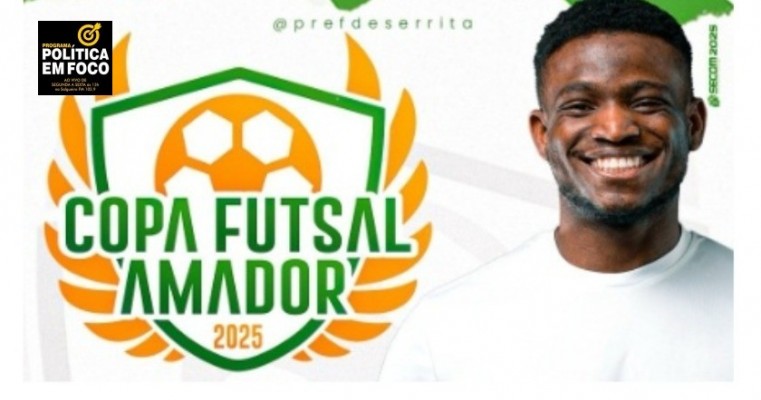 Copa de Futsal Amador de Serrita começa nessa sexta-feira