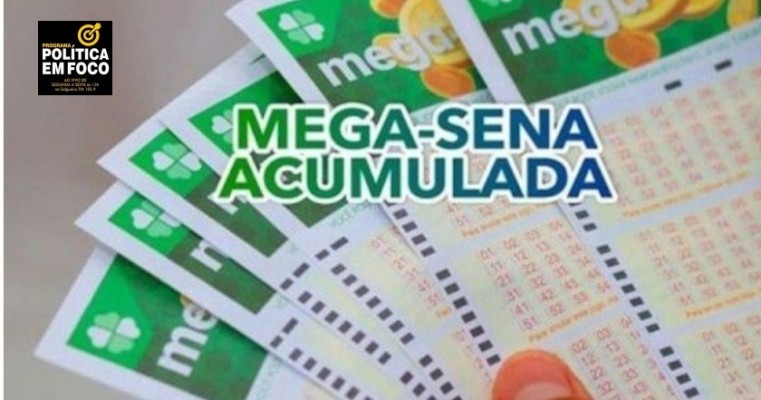 Ninguém acerta dezenas, e prêmio da Mega-Sena acumula em R$ 31 milhões