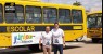 Joãozinho Tenório entrega dois novos ônibus escolares em Salgueiro ao lado de Fabinho