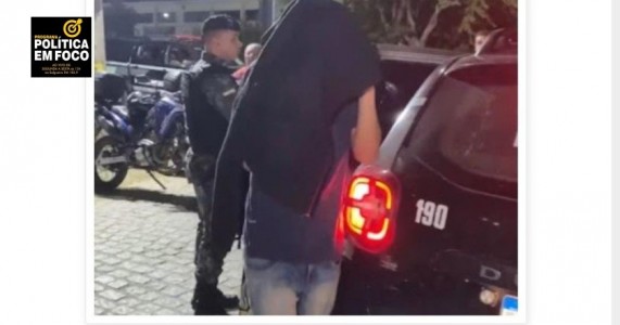 ROCAM E CANIL PRENDERAM JOVEM PORTANDO COCAÍNA, MACONHA E MUNIÇÕES DE PISTOLA EM CARUARU.