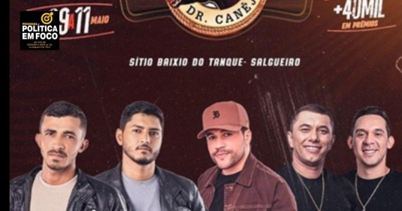 19ª Vaquejada do Parque Dr. Canejo movimenta Salgueiro no próximo fim de semana