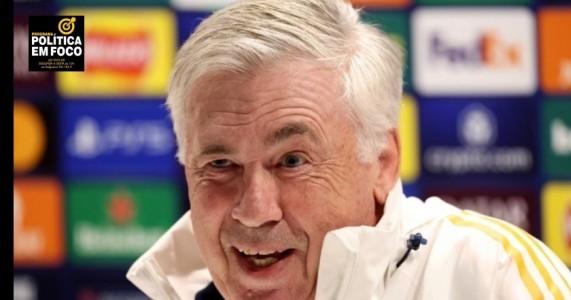 Carlo Ancelotti é o novo técnico da Seleção Brasileira
