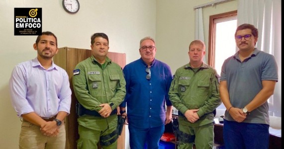 Prefeitura e Polícia Militar realizam reunião de alinhamento inicial para esquema de segurança dos festejos de 30 anos