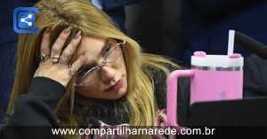 Virgínia Fonseca é repreendida por senador durante depoimento à CPI das Bets: “Acaba com isso”