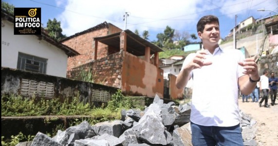 Prefeitura do Recife avança com obra de contenção de encosta em Dois Unidos