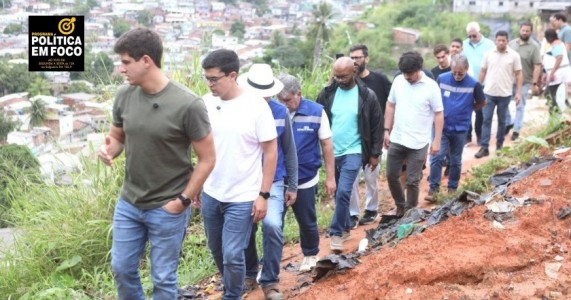 Prefeitura do Recife investe R$ 2,3 milhões em contenção de encosta em Jardim Monte Verde 