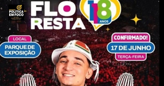 Cantor João Gomes também está confirmado na festa de 118 anos de Floresta-PE