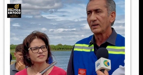 Ministro Waldez Góes e Priscila Krause vistoriam Estação da Transposição
