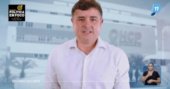 O deputado federal Eduardo da Fonte celebrou a entrega de um moderno acelerador linear* ao Hospital de Câncer de PE.