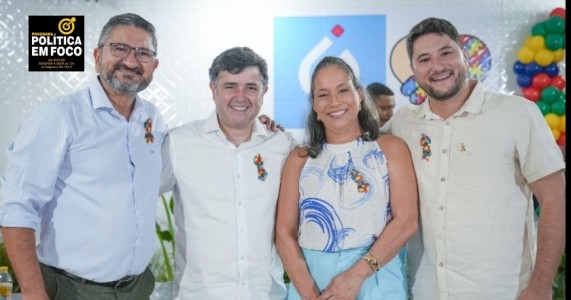 George Duarte e Eduardo da Fonte inauguram Casa Azul em Santa Maria da Boa Vista 