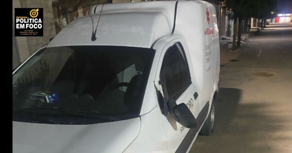 Vândalos atacam ambulância e UTI móvel da Secretaria de Saúde de Cedro-PE