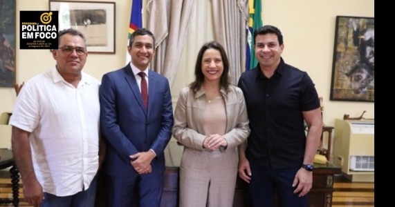 Flávio Marques se reúne com a governadora Raquel Lyra e garante investimentos importantes para Tabira