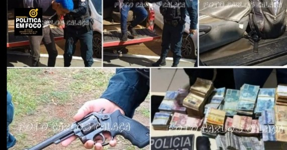 POLÍCIA MILITAR FRUSTRA ASSALTO COM REFÉM A LOTÉRICA NO BAIRRO BRASÍLIA E DOIS INDIVÍDUOS SÃO PRESO.