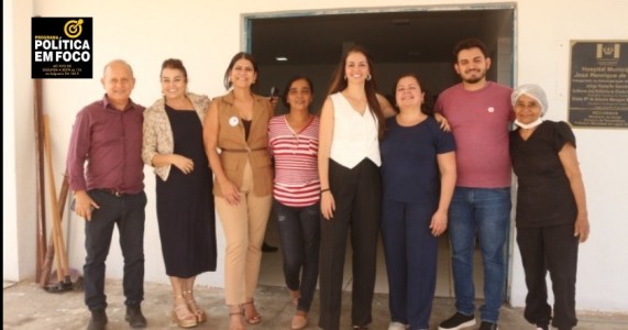 Prefeita Catharina Garziera anuncia reforma do Hospital Municipal José Henrique de Lima