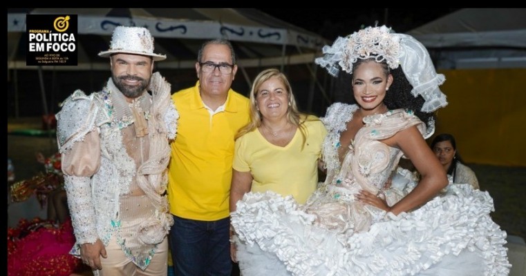 Mano e Andrea Medeiros prestigiam Festival de Quadrilhas Juninas do Jaboatão