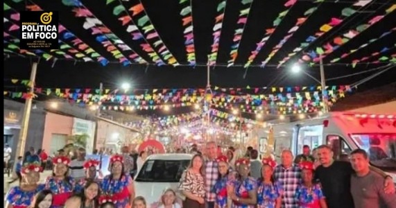 Prefeito Dr. Evaldo inicia São João 2025 com entregas para Mirandiba