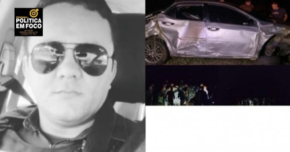 MORRE O POLICIAL QUE SOFREU ACIDENTE NA PE-320 EM CARNAÍBA PE