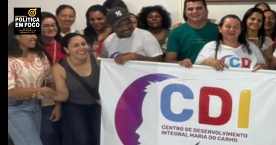 Vereador Pitel Filho reforça compromisso com mães atípicas após visita emocionante ao CDI