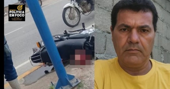 MOTOCICLISTA MORRE EM ACIDENTE GRAVE APÓS SER TRANCADO POR REBOQUE EM ÁGUAS BELAS PE