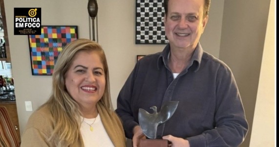 Andrea Medeiros visita Kassab em São Paulo e reforça protagonismo no PSD