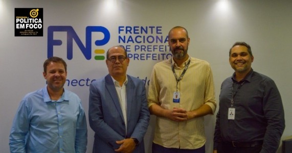 Mano Medeiros planeja ações na vice-presidência de Resíduos Sólidos da Federação Nacional dos Prefeitos