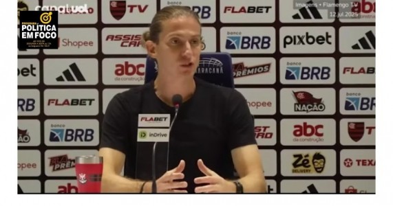 Pedro foi colocado contra a parede por Filipe Luís na entrevista coletiva do Flamengo após a vitória sobre o São Paulo.