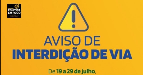 BRK Ambiental realiza interdição na Rua João Fragoso de Medeiros para execução de obras em Candeias