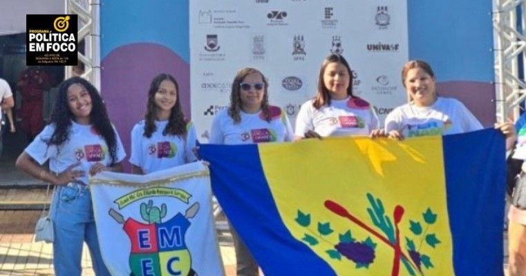Projeto de estudantes da Rede Municipal de Lagoa Grande é destaque na 77ª Reunião Anual da SBPC no Recife