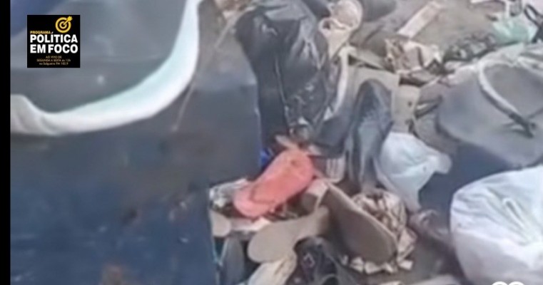 Revolta em Bonança: dono de loja é acusado de destruir calçados novos em vez de doar para quem precisa