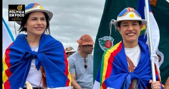 Com comitiva de prefeitos governadora Raquel Lyra participa da 55ª edição da Missa do Vaqueiro de Serrita