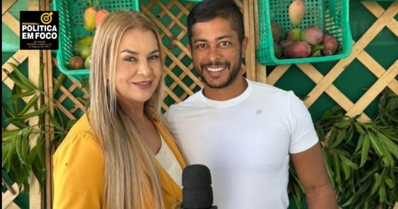 Vereador Michel Vasconcelos representa Salgueiro na Expomanga em Petrolina