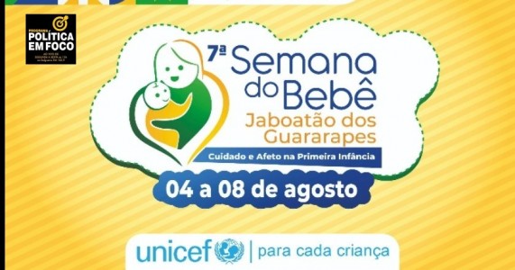 Prefeitura do Jaboatão realizará a 7ª edição da Semana do Bebê