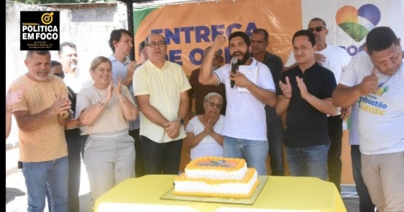 Mano Medeiros inaugura mais uma via no Jardim Jordão