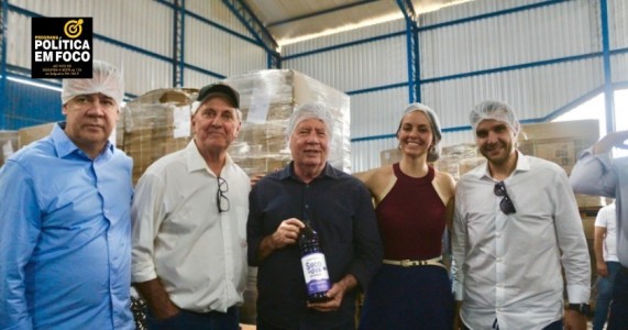 Prefeita Catharina Garziera recebe presidente da FIEPE em Lagoa Grande para discutir os impactos do tarifaço na agricultura
