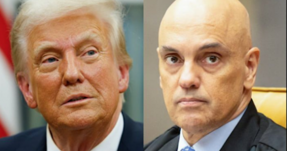 Retaliação: Trump quer sancionar esposa de Moraes após prisão de Bolsonaro