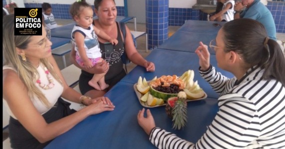 Semana do Bebê de Jaboatão realiza oficina sobre alimentação escolar saudável e introdução alimentar na primeira infância