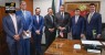 Eduardo e Lula da Fonte recebem embaixador dos Estados Unidos na Câmara dos Deputados