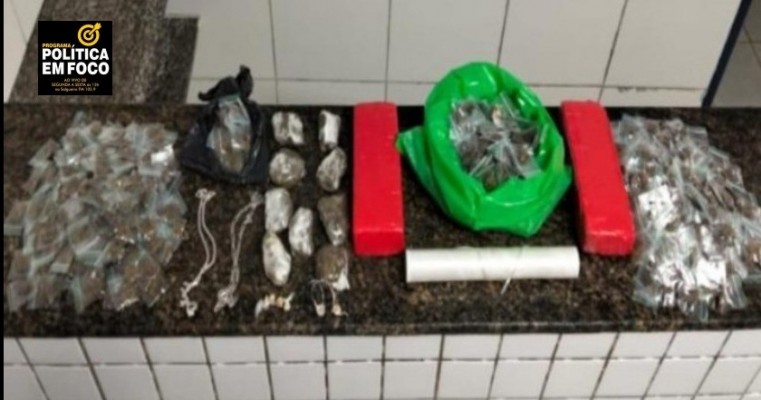 Menor é apreendido por crime análogo ao tráfico