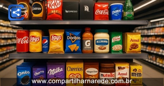 As marcas alimentícias mais valiosas do mundo em 2025