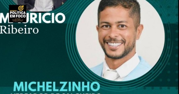 O vereador Michelzinho foi o entrevistado do programa “Política em Foco”, comandado pelo comunicador Maurício Ribeiro