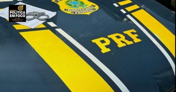 Foragido por homicídio é preso pela PRF em Salgueiro