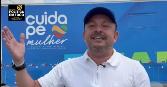 Prefeito Fabinho anuncia a chegada da Carreta da Mulher em Salgueiro com serviços gratuitos de saúde PE