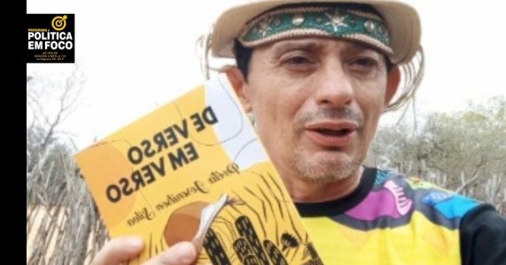 Poeta salgueirense lança novo livro no Quiosque da Poesia no dia 29 de agosto