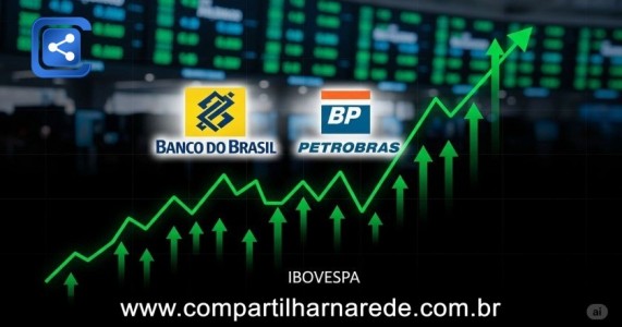 Ibovespa começa semana em alta com Banco do Brasil e Petrobras puxando ganhos