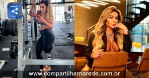 Saiba quem é campeã de fisiculturismo que fatura alto treinando completamente nua