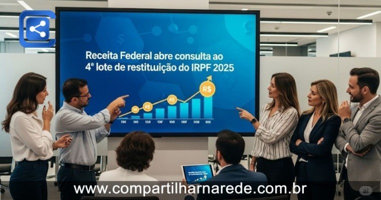 Receita Federal abre consulta ao 4º lote de restituição do IRPF 2025