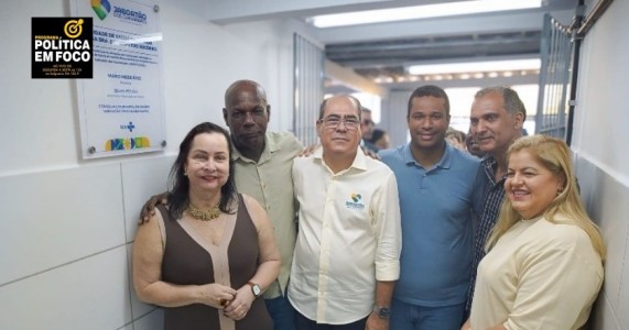 Mano Medeiros reinaugura USF Nossa Senhora do Perpétuo Socorro em Zumbi do Pacheco