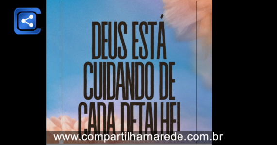 Palavra do dia – O Deus que Sustenta