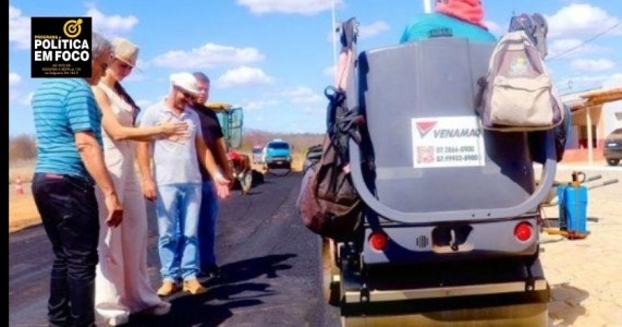 Com investimento de R$ 500 mil, Secretaria de Infraestrutura de Lagoa Grande-PE leva pacote de obras